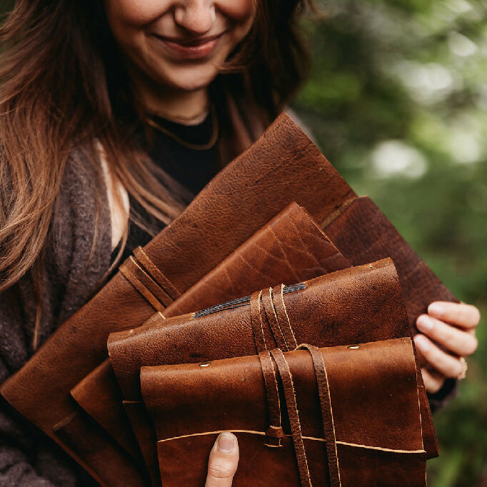 Django Leather Journals