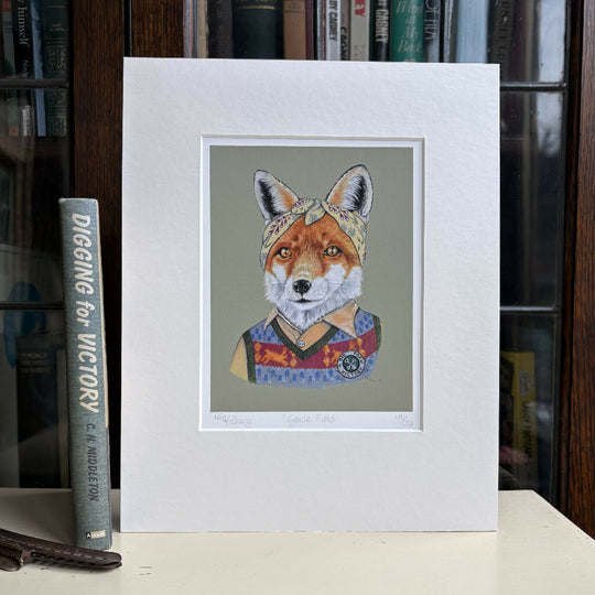 Gracie Field Fox Limited Edition Giclée Print