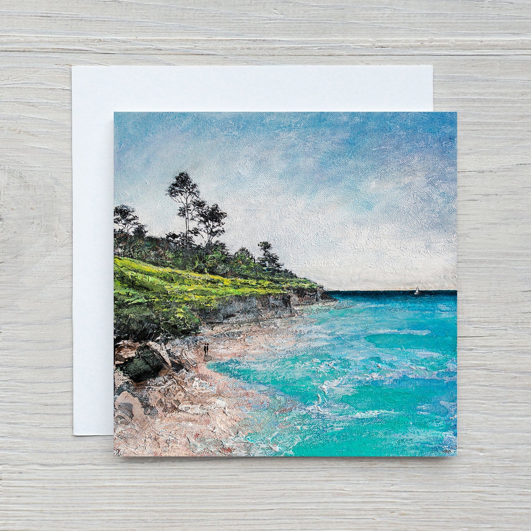 Fowey Estuary Greeting Card | Country Living Marketplace