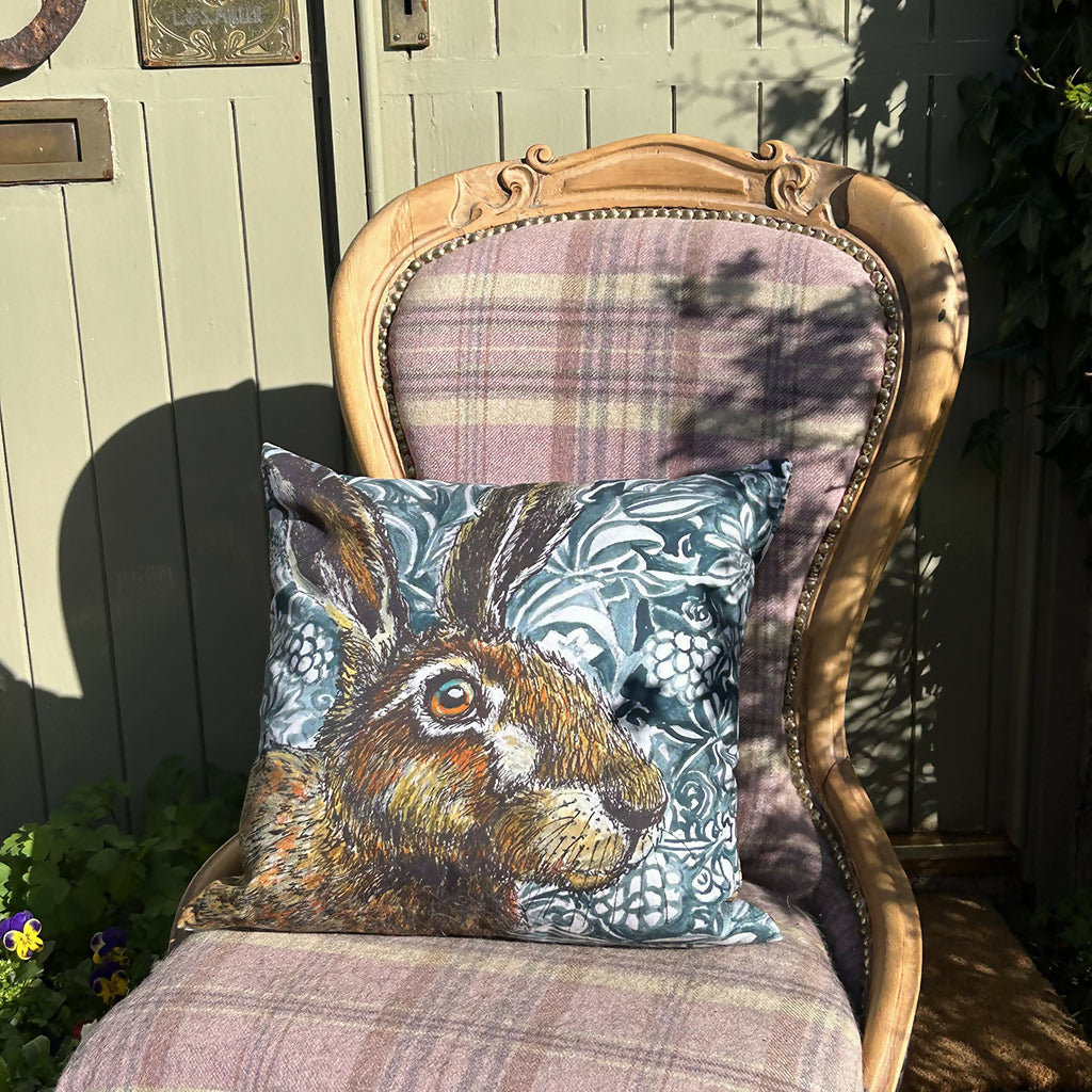 Hare Cushion Cover