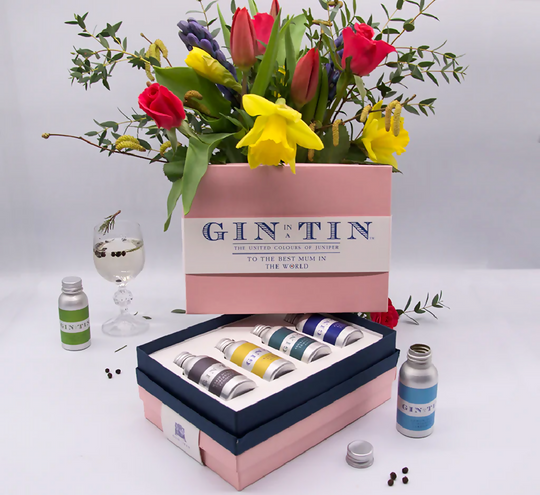 Gift Set of Four Gins for Mums