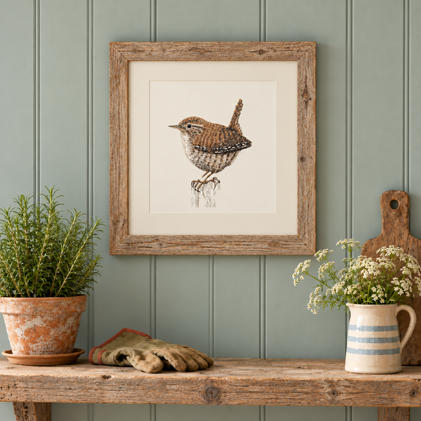 Wren Signed and Mounted Giclée Art Print