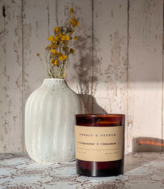Clementine & Cinnamon Soy Candle