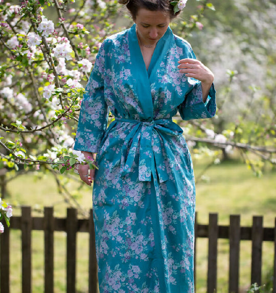 Vintage Rose Dressing Gown