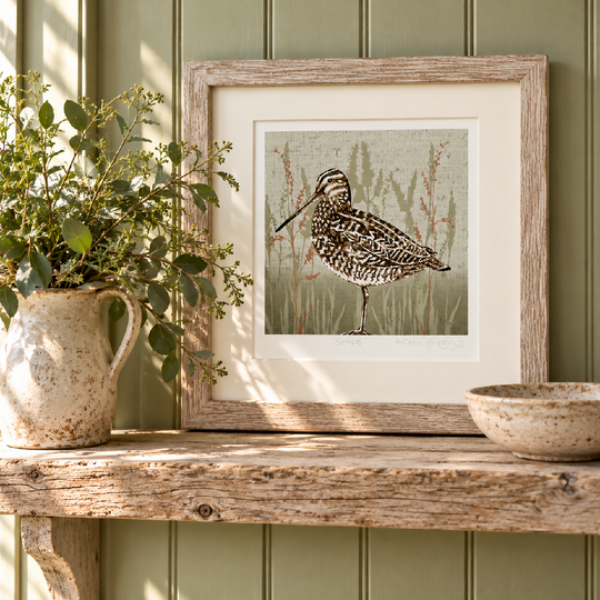 Snipe -Signed and mounted Giclée Art Print