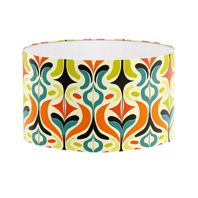 bold pattern retro pattern lampshade handmade trendy