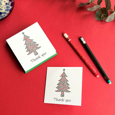 Christmas Mini Thank You Cards