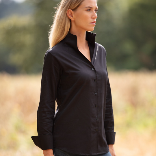 Cotton Chelsea Shirt In Black