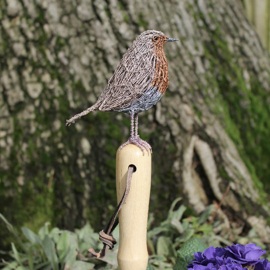 Robin Wire Garden Sculpture