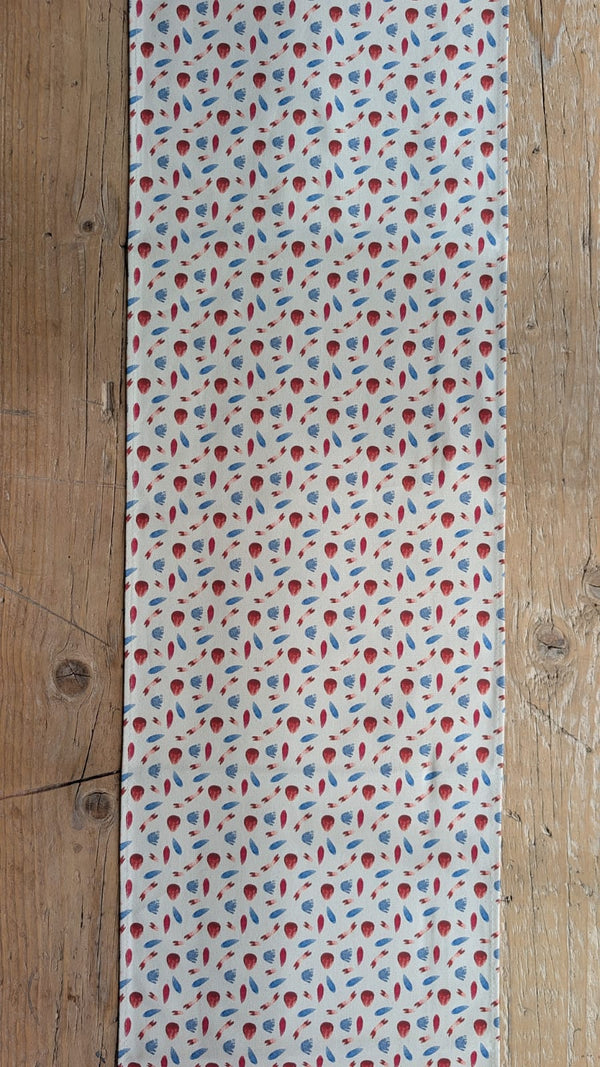 Organic Table Runner - Machair Petals Multi