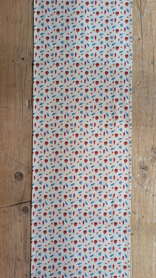 Organic Table Runner - Machair Petals Multi