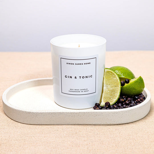 Gin & Tonic Candle - Luxury Soy Wax