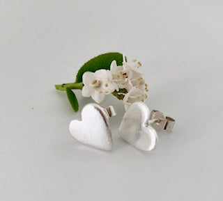 Polished Heart Earrings