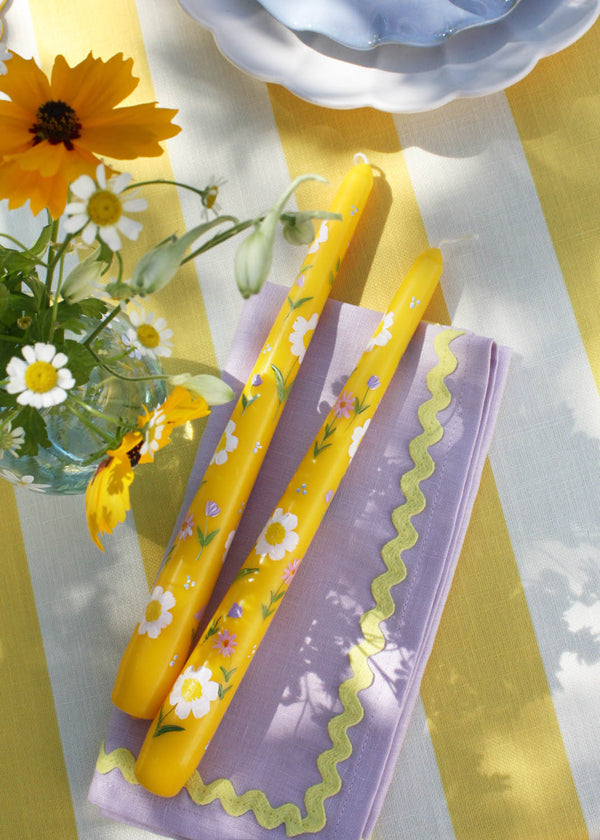 Summer blooms candle