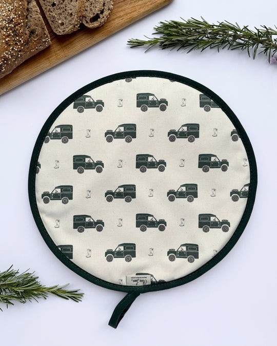 AGA cover - 'A Rough Ride' Land Rover