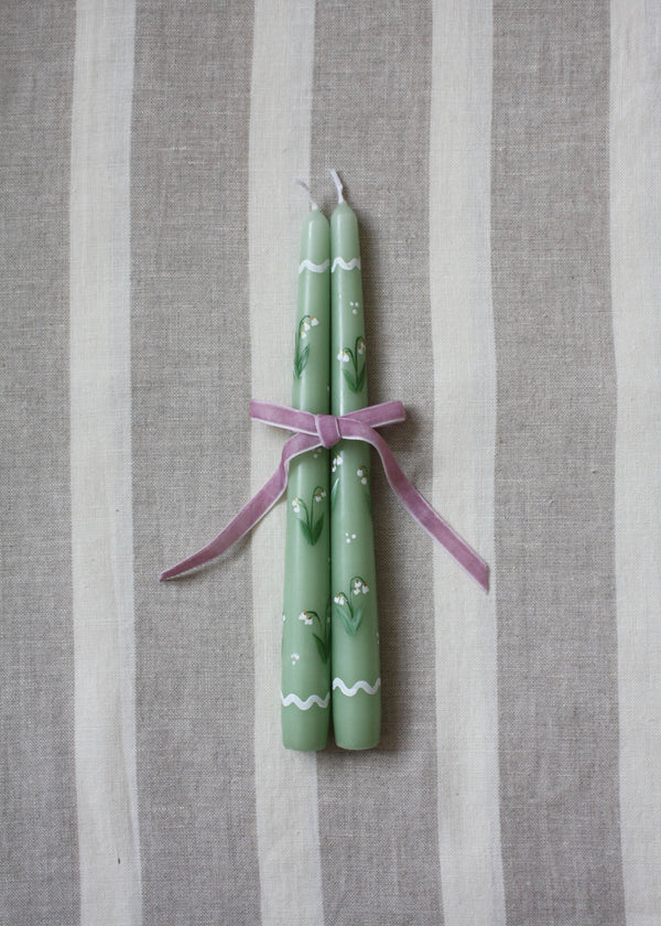 Snow drop candle