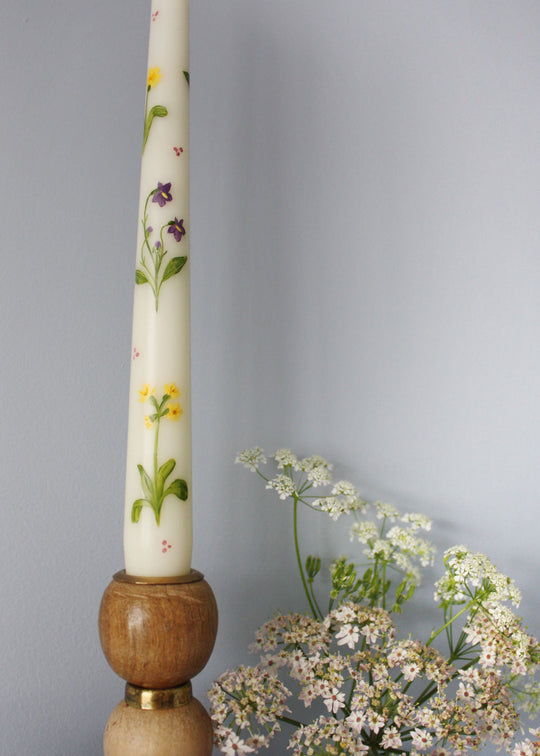 Birth flower February - primrose & violets