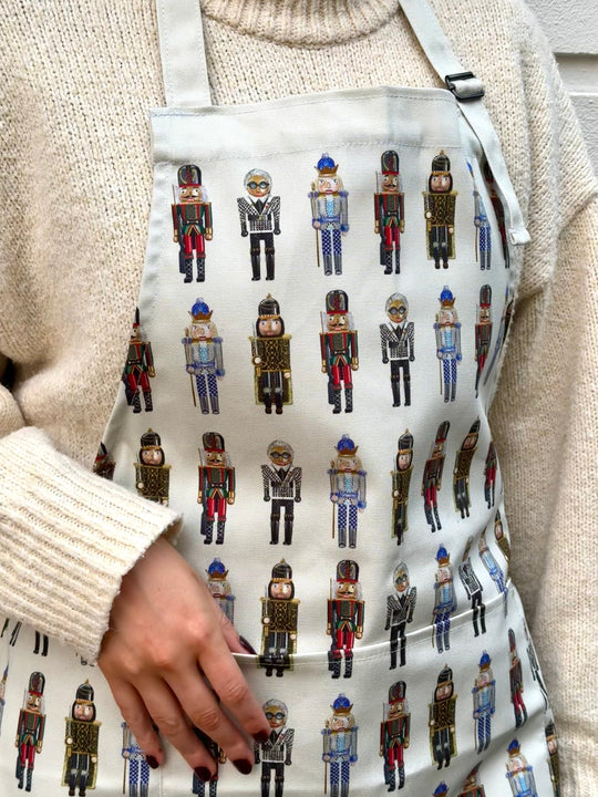 Designer Nutcrackers 100% Cotton Apron