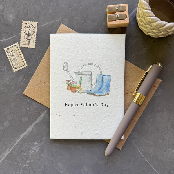 Plantable Father's Day Card