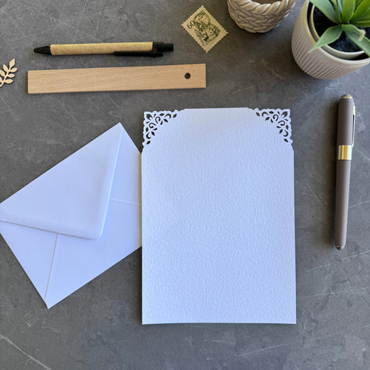 Laced Edged Writing Paper