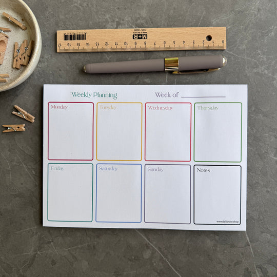 A5 Planner Pad