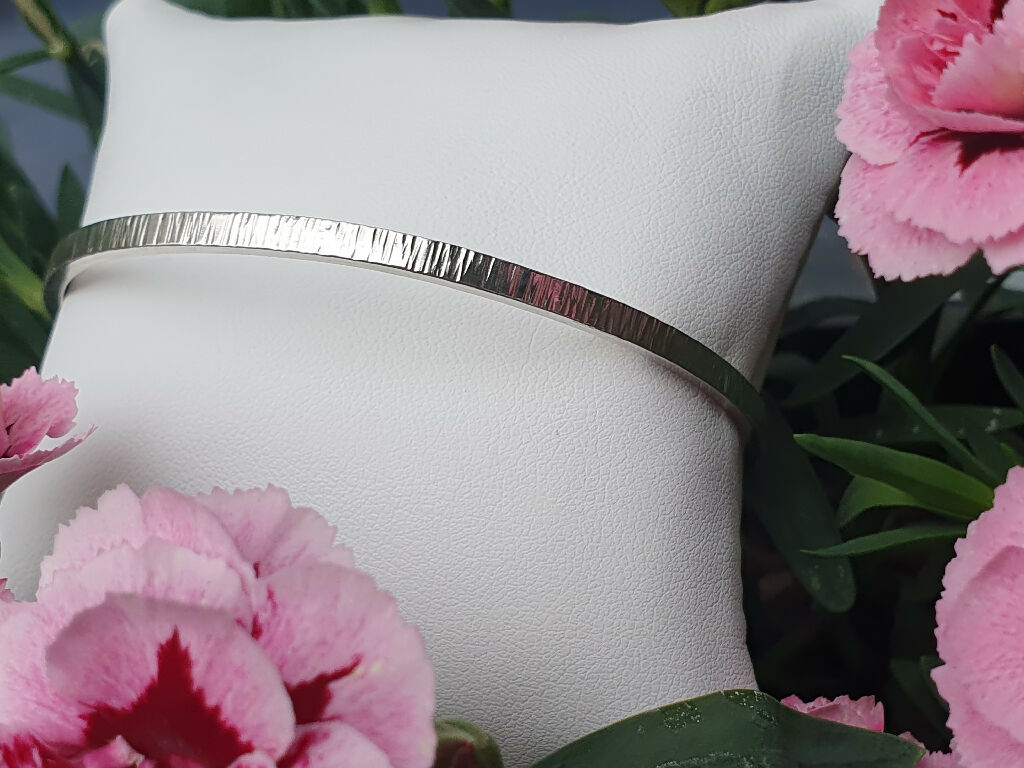 The Forest | Sterling Silver Bangle