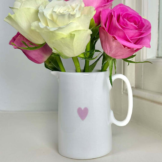 Peony Hearts Jug