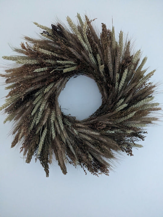 Handmade Wheat Wreath