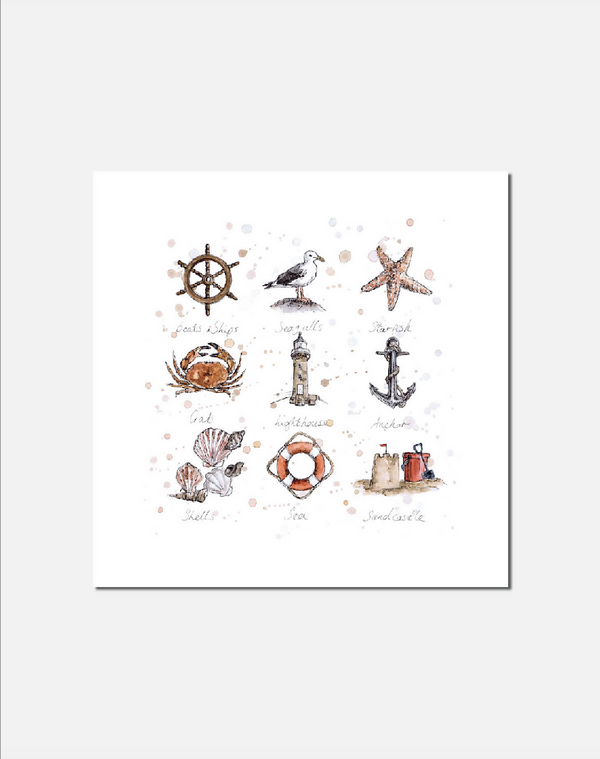 Beside the Seaside| Signed Limited Edition Print