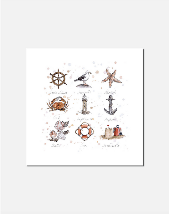 Beside the Seaside| Signed Limited Edition Print