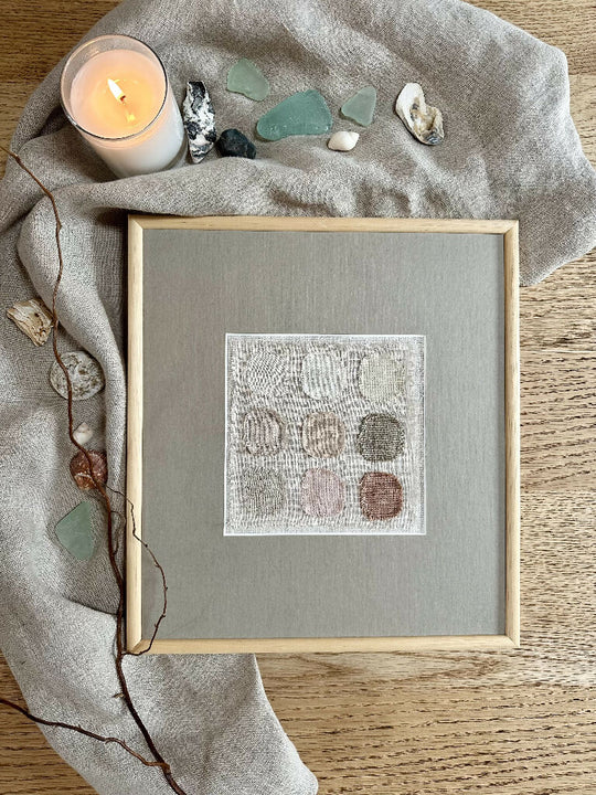 Coast Palette I - Small Study Framed