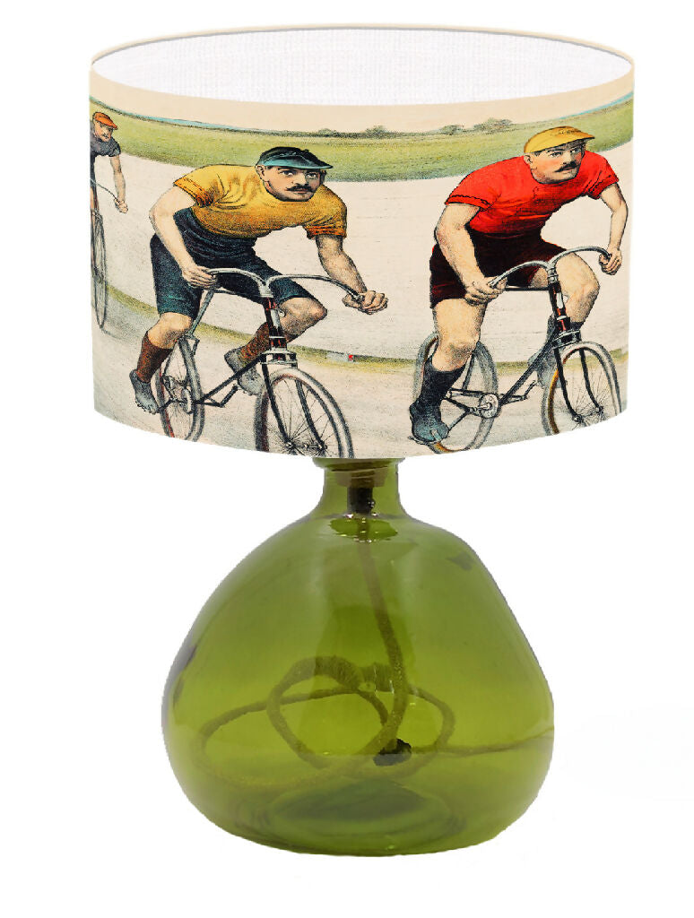 Vintage Cycling Fine Art Print Lampshade