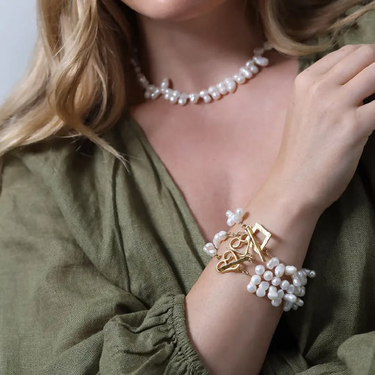 Baroque Pearl Bracelet