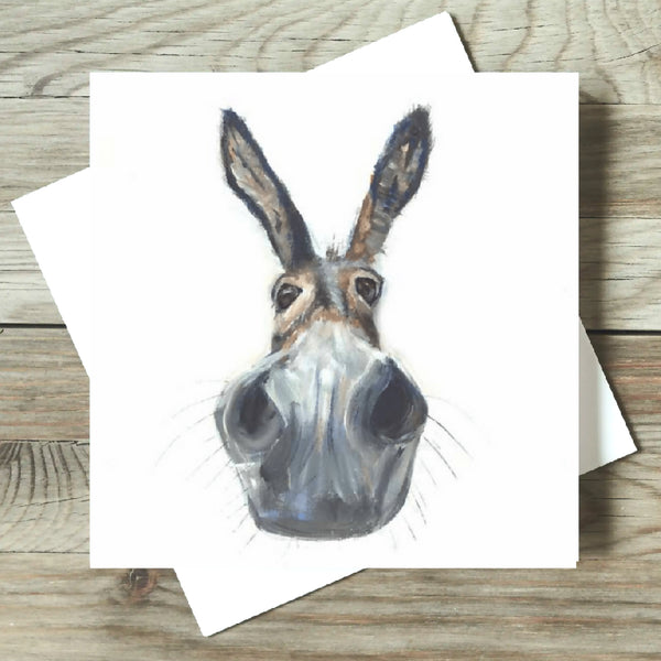Donkey Greeting Card