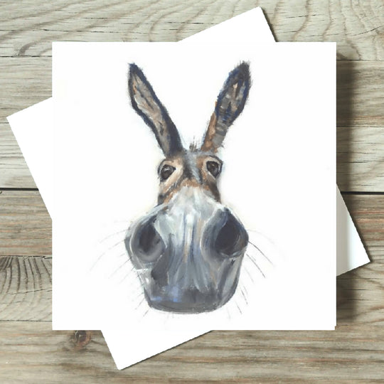 Donkey Greeting Card