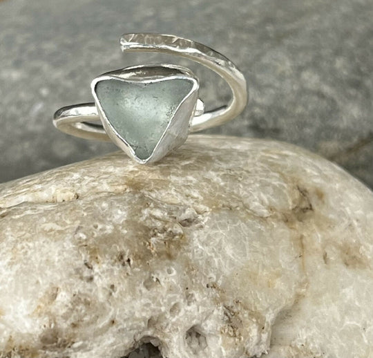 Mermaid’s Prism - Sea Glass Ring