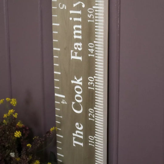 Height Chart Personalised Giant Ruler