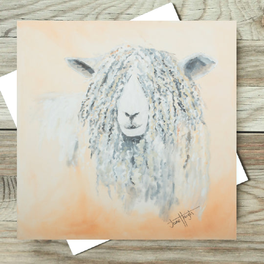 Longwool Sheep Card Mellow Morn