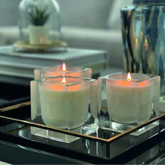 1. Soft / Floral Primary Candle