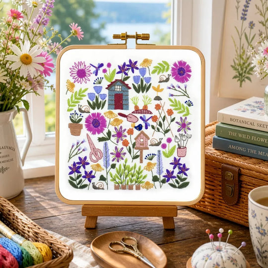 How does your Garden Grow Hand Embroidery Kit&nbsp;