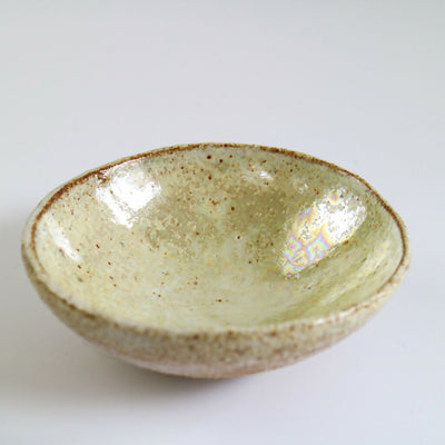 Stoneware Ceramic Dish in Crystal Sands Glaze