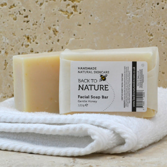 Gentle honey facial natural handmade soap