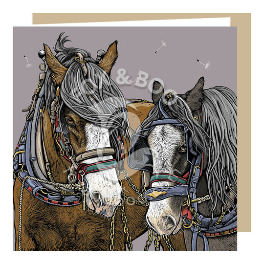 Horse Whisper Greeting Card