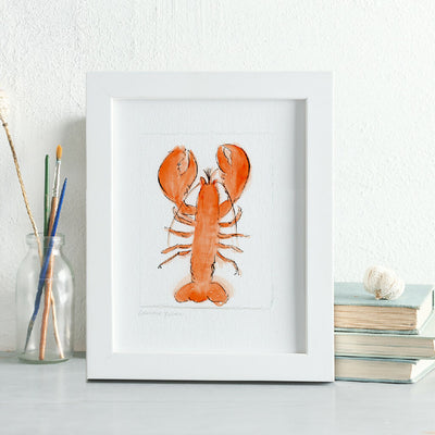 'Lobster Love' Framed Original Art