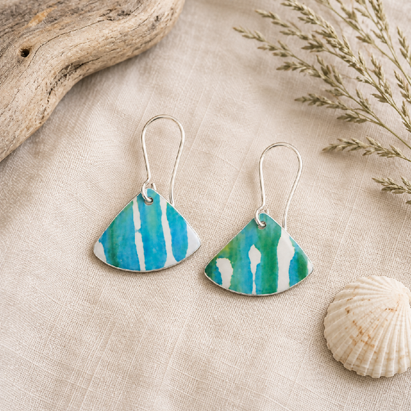 Summer Meadow Fan Earrings