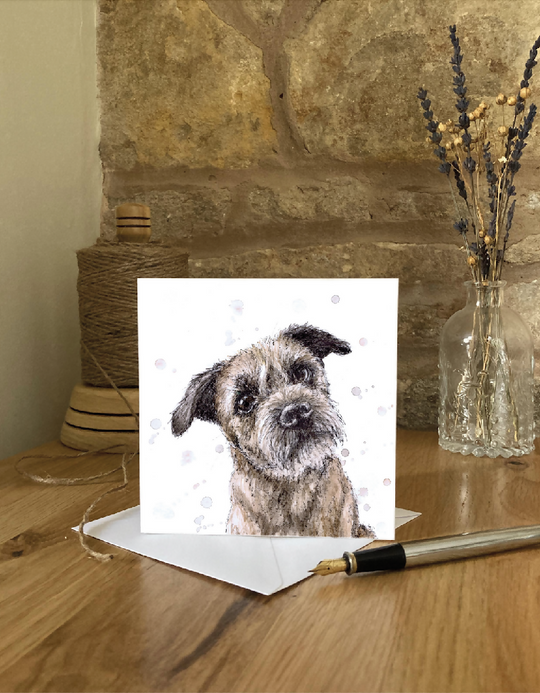 Border Terrier | Greetings Card