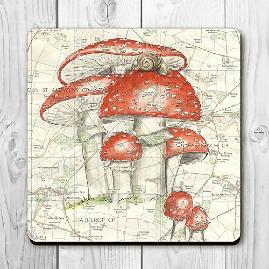 Fly Agaric Toadstool Coaster|Country Living Marketplace