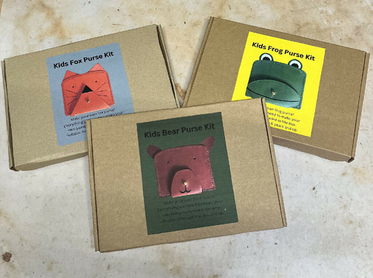 Kids Leather Purse Kit