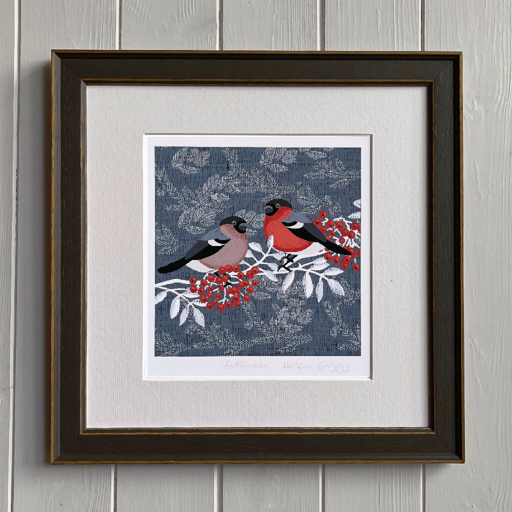 Bullfinch- Signed and Mounted Giclée Art Print