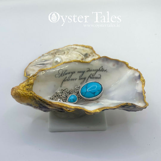 Always my... Mother, Sister, Daughter.. Oyster Ring/Trinket Dish